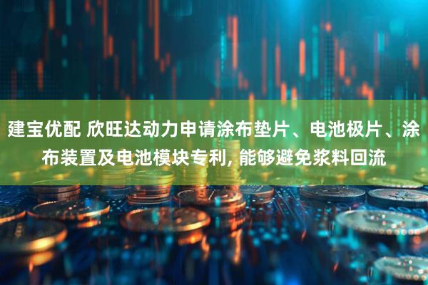 建宝优配 欣旺达动力申请涂布垫片、电池极片、涂布装置及电池模块专利, 能够避免浆料回流